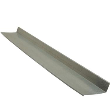 Imagem de Rufo Externo C.28 3 Metros Galvanizada 103 para Vedacao de Telhados Aco Galvanizado Calha Forte