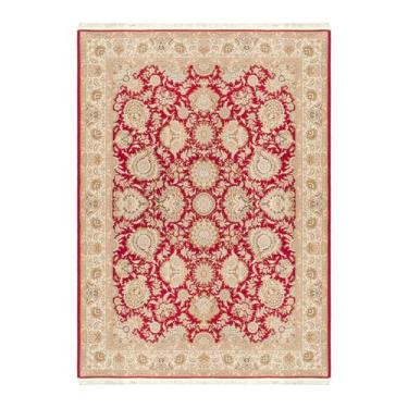Imagem de Tapete Sala Quarto 300x200 cm Nik Mod 44 Vermelho - Mish
