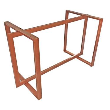 Imagem de Base de Mesa Halden Tampos de até 150 cm x 80 cm Cobre - Genus Móveis