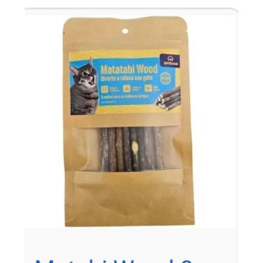 Imagem de Matatabi Wood Vara de Catnip para Gatos - Amicus Pet 4, 8 12 unid, 8 v