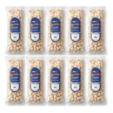 Imagem de Kit 10 Suspiro Premium 80g Sabores Merengue Crocante Doces - Ke Delici