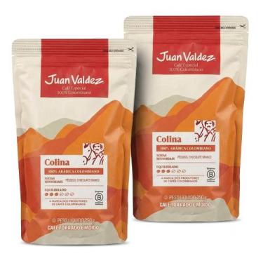 Imagem de kit 2 Café Colombiano Juan Valdez Colina Suave Moído 250g