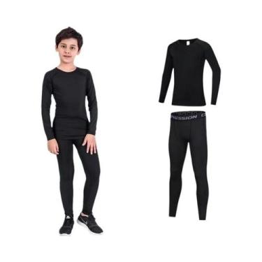 Imagem de Conjuntos De Roupas De Compressão Para Meninos, Roupas Esportivas Quen