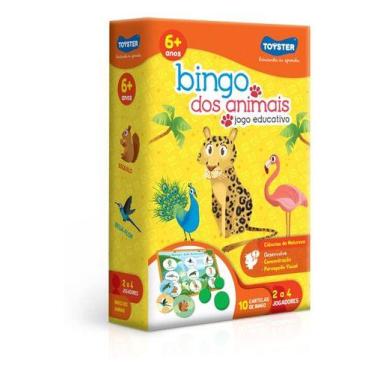 Imagem de Jogo Educativo Bingo dos Animais - Toyster