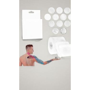 Imagem de Kit 2 Bandagem Elástica Funcional Adesiva 5cmx5m - Congratulations Sto