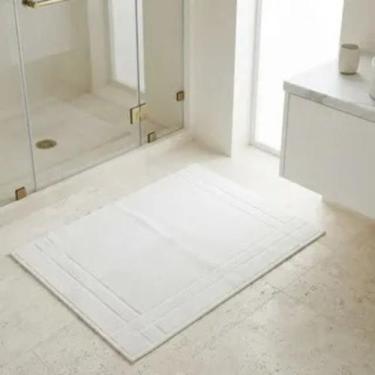 Imagem de Toalha de Piso Silver 50x70cm Profissional Lufamar Branco