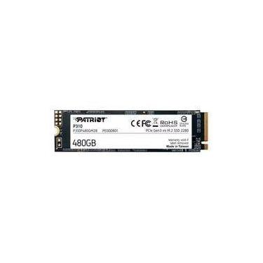 Imagem de SSD M.2 Patriot P310 480GB NVMe PCIe Gen 3 - P310P480GM28