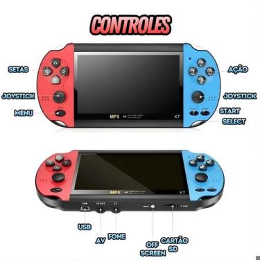 Imagem de Console Portátil OIH-5912 com Tela de 4,3 Polegadas e Saída AV - Oasis