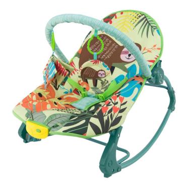 Imagem de Cadeira De Balanço Musical Vibratória Color Baby 18Kg Selva