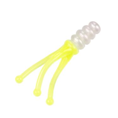 Imagem de Isca macia Coringa Sr. Crappie Isca Strike King Lures 5 cm de comprimento, branco geladeira, pacote com 38 cm (MRCJ2-186)