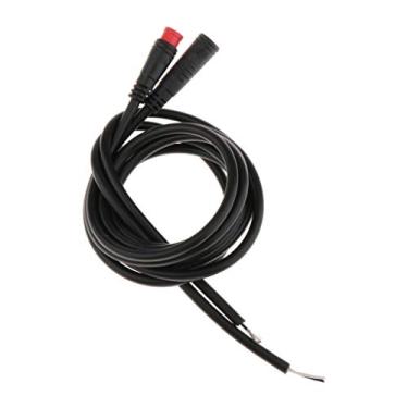 Imagem de LoveinDIY Cabo de extensão de bicicleta elétrico 2 pinos/3 pinos/5 pinos/6 pinos conector à prova d'água - 2 pinos