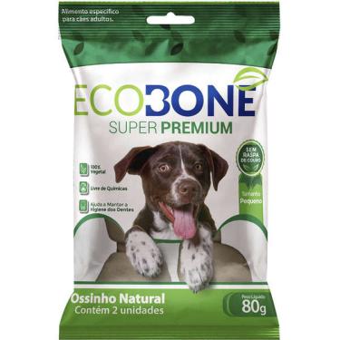 Imagem de Ossinho Ecobone para Cães 3/4 Pequeno - 80g