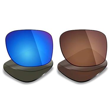 Imagem de Mryok 2 pares de lentes polarizadas de substituição para óculos de sol Oakley Plaintiff Squared – Opções