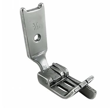 Imagem de Calcador Pespontadeira 2 Agulha Guia Direito Com Parede 3/16