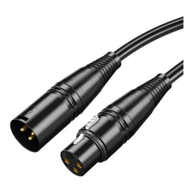 Imagem de Cabos & Plugs - Cabo XLR Macho - XLR Fêmea Microfone Balanceado