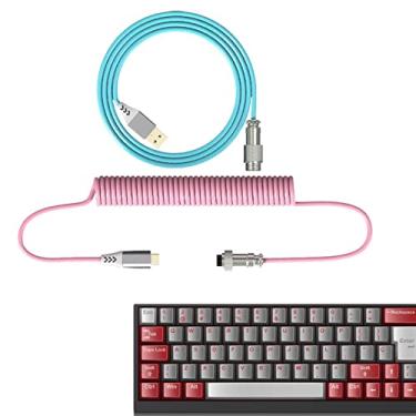 Teclado OSU, Pequeno Portátil 6 Teclas DIY Programável Teclado Mecânico  para Jogos para Música para Escritório