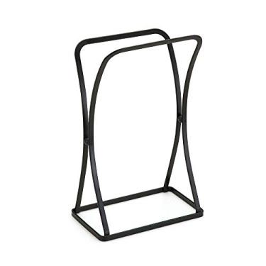 Imagem de Porta Toalha de Bancada Arthi | Modernidade e Sofisticação | Organização | Capacidade para 2 Toalhas | Durável e Resistente | Acabamento Sustentável | Instalação Simples | Sem Necessidade de Furos