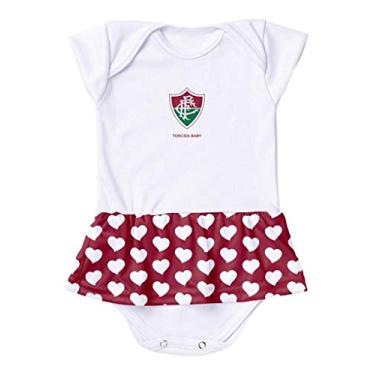 Imagem de Body Vestido Fluminense Corações Torcida Baby