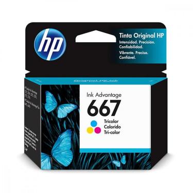 Imagem de Cartucho De Tinta 667 3ym78ab Hp