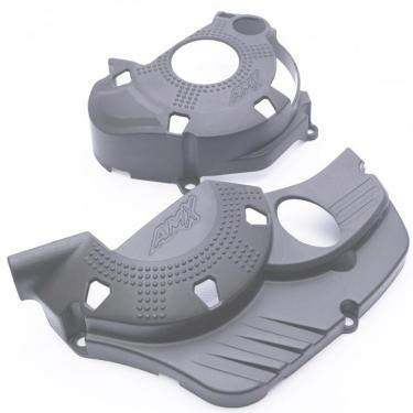 Imagem de Protetor Tampas Laterais do Motor AMX CRF 250F Cinza