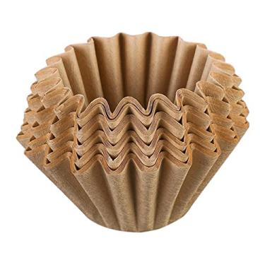 Imagem de Fenteer 50 peças filtro de café filtro de papel para máquina de café, G