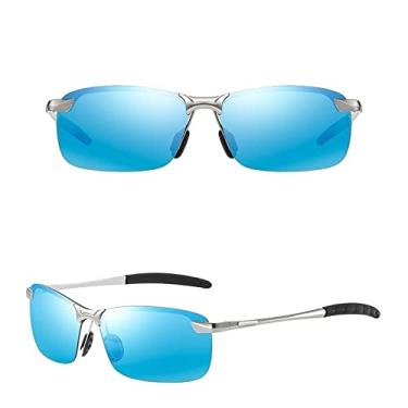 Imagem de Óculos de sol polarizados de luxo para homens, mulheres, vintage, metal, óculos de sol masculinos, óculos de sol, óculos de pesca masculinos, uv400,5, china