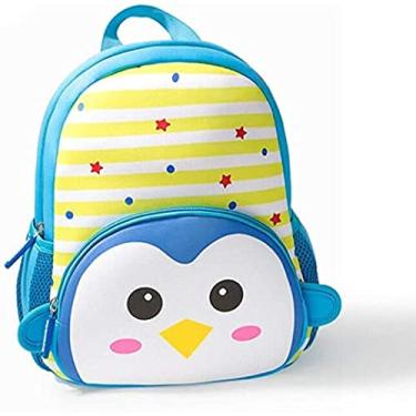 Imagem de Mochila Bolsa Infantil Crianças Animais Bebês Respirável, IBMKIDS (Pinguim)
