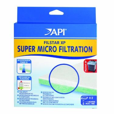 Imagem de API Filstar XP Super Microfiltion Almofadas de filtragem para filtro de aquário 2 unidades