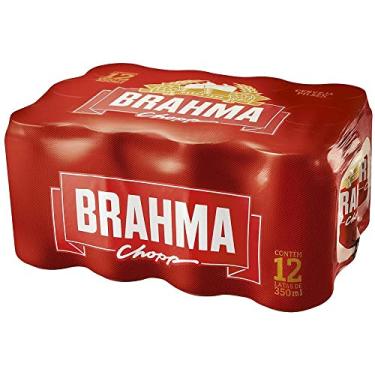 Imagem de Pack Cerveja Brahma Lata 350ML - com 12 unidades