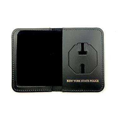 Imagem de Perfect Fit Shield Wallets Distintivo da polícia do estado de Nova York e estojo de identificação preto NYSP (Cutout PF 26)