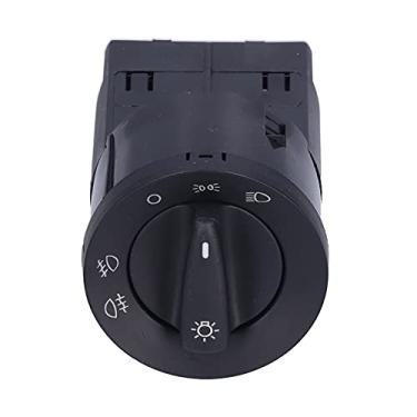 Imagem de Interruptor de regulador de intensidade de luz, 1C0941531A, acessório de substituição de controle de luz de neblina de farol de carro adequado para MK4/