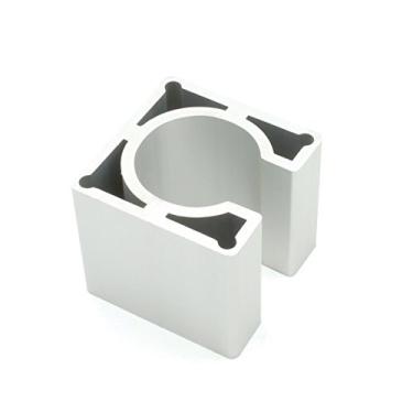 Imagem de Suporte de montagem de motor de passo Nema23 57 suporte de fixação de liga de alumínio suporte para máquina de gravação de moagem de roteador CNC