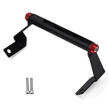 Imagem de LEDISHUN Suporte de extensão multifuncional para motocicleta CBR500R, ajuste universal para GPS, smartphone, suporte de câmera (para veículo Honda) (E)