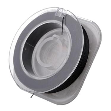 Imagem de Simhoa Guia de linha trançada Rod Building para enrolar linha de amarração 50 m/55 metros - Preto