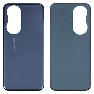 Imagem de HUANGYUNCHAO Acessórios telefônicos Tampa traseira da bateria para huawei p50 Substituição do telefone celular