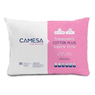 Imagem de Travesseiro Cotton Plus Suporte Firme 180 Fios Poliéster - Camesa