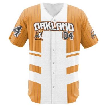 Imagem de Camisa Jersey Oakland Beisebol Baseball Modelo 27 - Winn Fashion