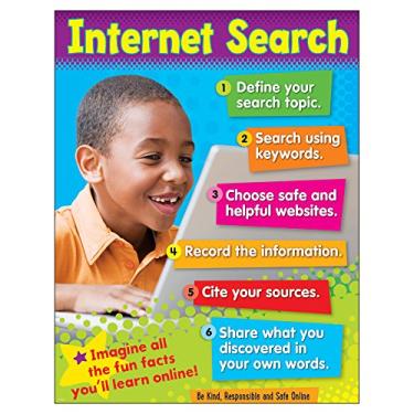 Imagem de Internet Search (Primary) Learning Chart, 17" x 22"