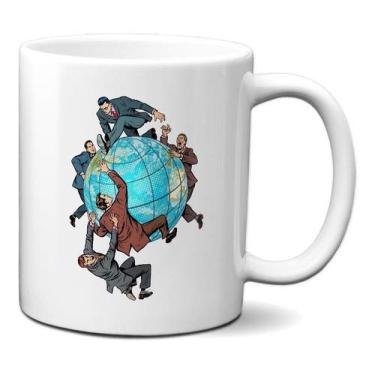 Imagem de Caneca Políticos Brigando Presente Personalizado