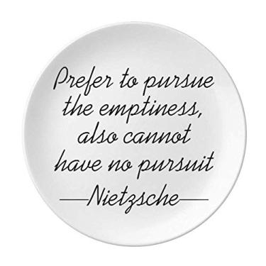 Imagem de Pursuit Insist Enrich Prato decorativo de porcelana Salver Prato de jantar