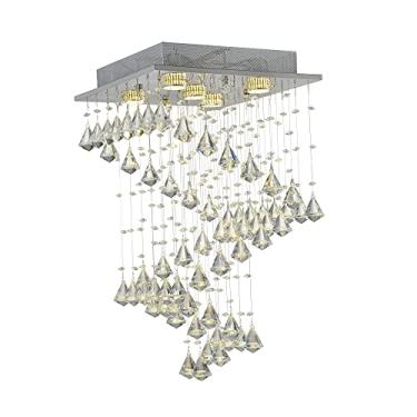 Imagem de Plafon Linha Kalluia Quadrado 5 lampadas SL-5772/C5