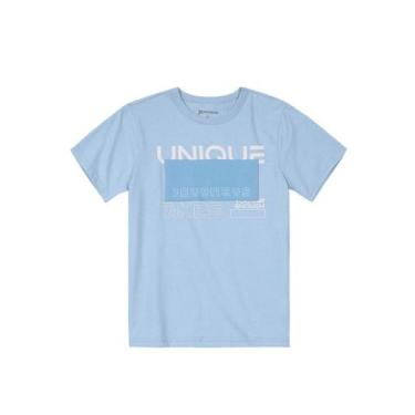 Imagem de Camiseta Azul Unique Takes Infantil Brandili