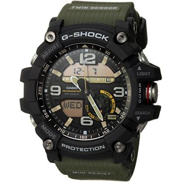 Imagem de Casio Relógio masculino GG-1000-1A3CR G Shock analógico-digital quartzo verde, Multi, One Size, GG-1000