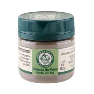 Imagem de Kit 3X: Pimenta do Reino Preta Companhia das Ervas 80g