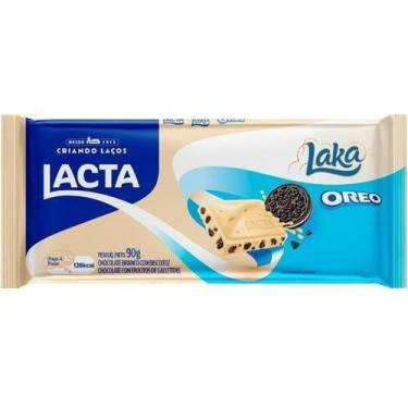 Imagem de Barra De Chocolate Laka Oreo - 80G - Lacta