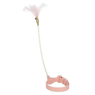 Imagem de MNTT Bastão interativo, divertido e fofo produtos para animais de estimação, varinha para gato, brinquedos interativos de penas para gatos, vara de gato