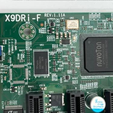 Imagem de X9DRi-F para placa-mãe E-ATX de servidor bidirecional LGA 2011 C602 DDR3 E5-2600 e família E5-2600 v2 PCI-E 3.0