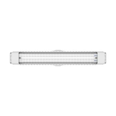 Imagem de Luminária Sobrepor Taschibra Lumifácil 60cm C/ 2 Tubo Led 6500k Bivolt Branco