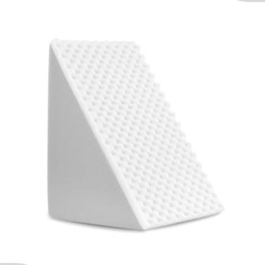 Imagem de Encosto Anatômico, Triangular, Leitura, Pós Cirurgico,Branco, BraSoft