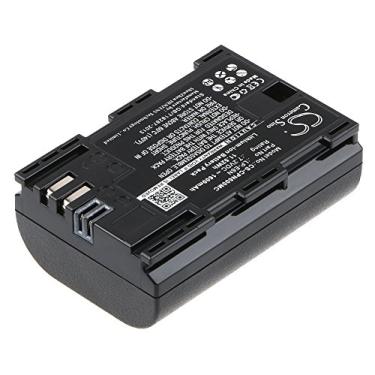 Imagem de SYTH Substituição para bateria compatível com CAN0N LP-E6N EOS 60Da, EOS 6D, EOS 70D, EOS 7D, EOS 7D Mark II, EOS R5, EOSR6 (1600mAh/7,2V)